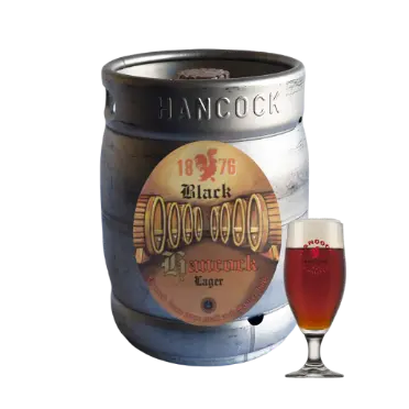 Hancock Black – 15L keg